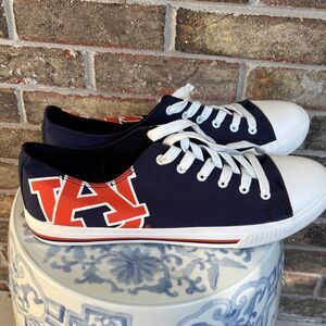 Auburn Tigers Low Top Men's Canvas Shoes Size 12